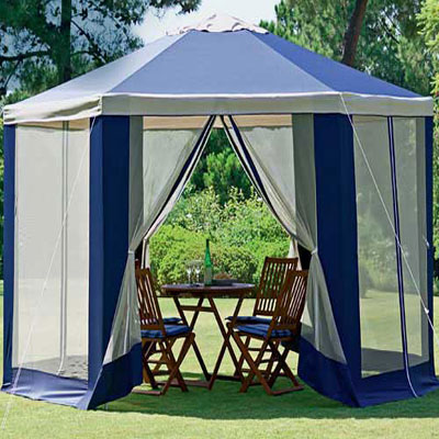 Hexagonal Steel Gazebo